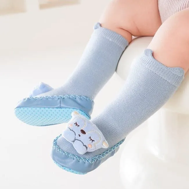 Angelodini™ Thick Baby Shoe Socks with Cartoon Animals