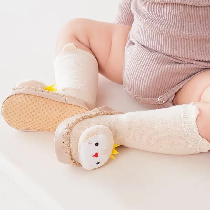 Angelodini™ Thick Baby Shoe Socks with Cartoon Animals