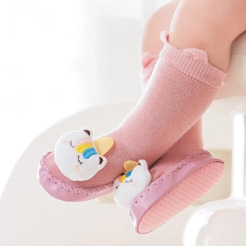 Angelodini™ Thick Baby Shoe Socks with Cartoon Animals