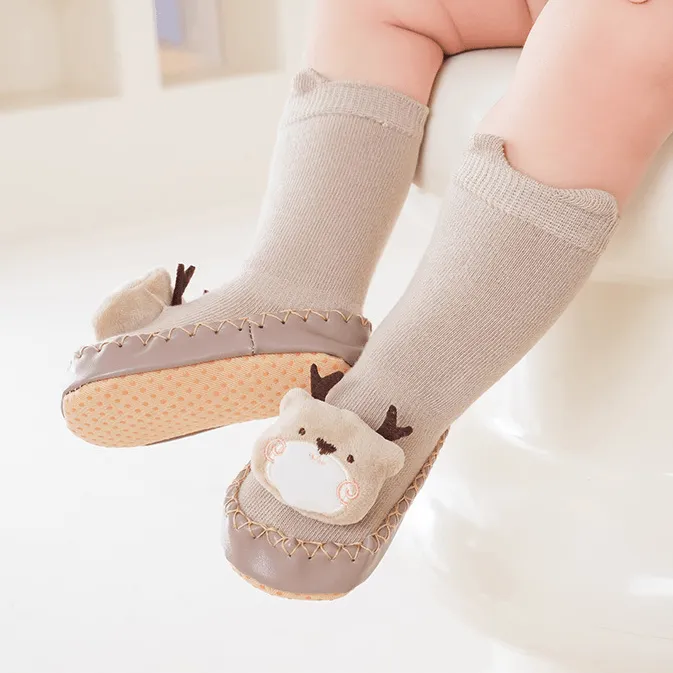 Angelodini™ Thick Baby Shoe Socks with Cartoon Animals