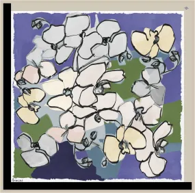 Armine Arty Floral Silk Scarf #52