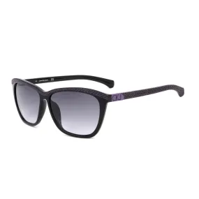 Chic Women's Gradient Lens Sunglasses with Acetate Frame
