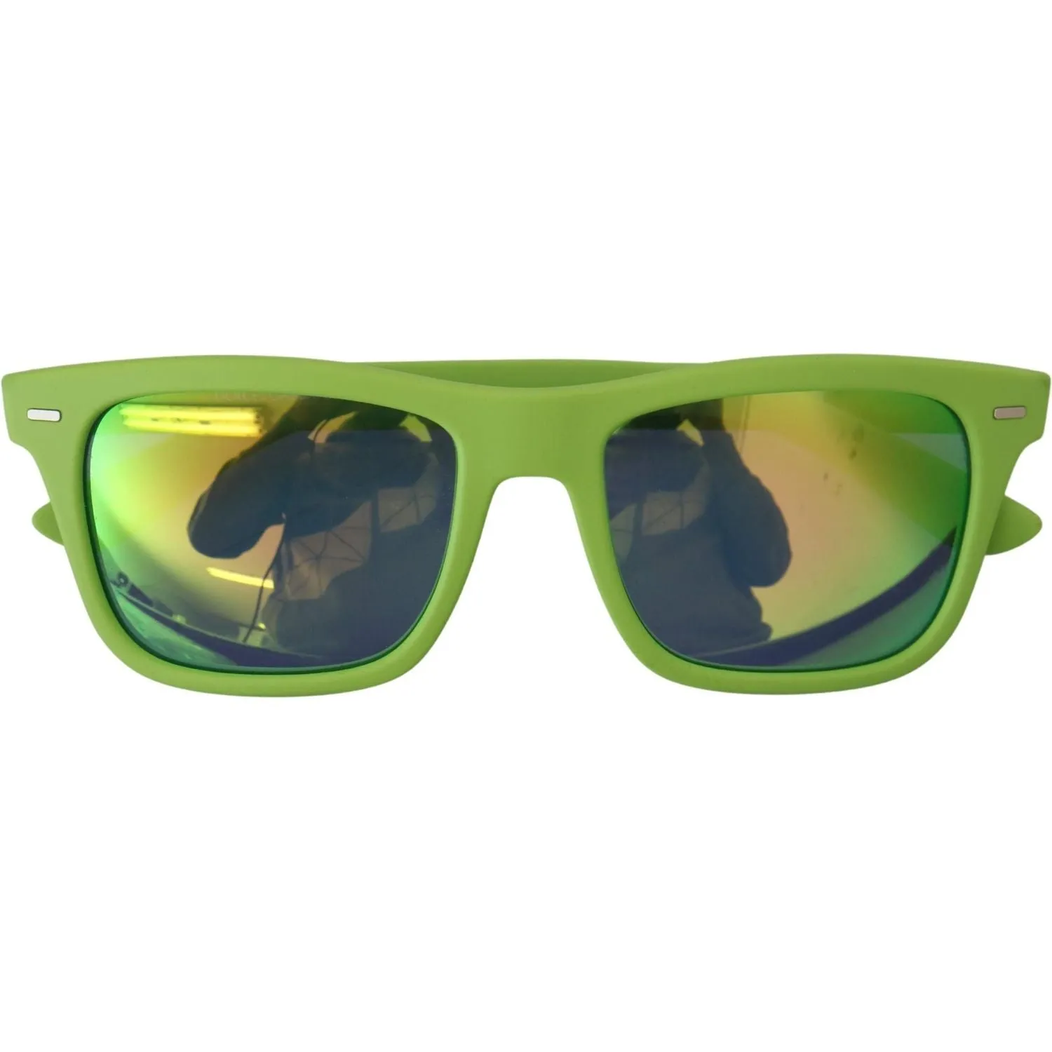 Dolce & Gabbana Acid Green Chic Full Rim Sunglasses