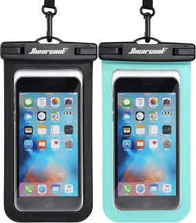 Hiearcool Waterproof Phone Pouch – IPX8 Rated, Touchscreen Friendly