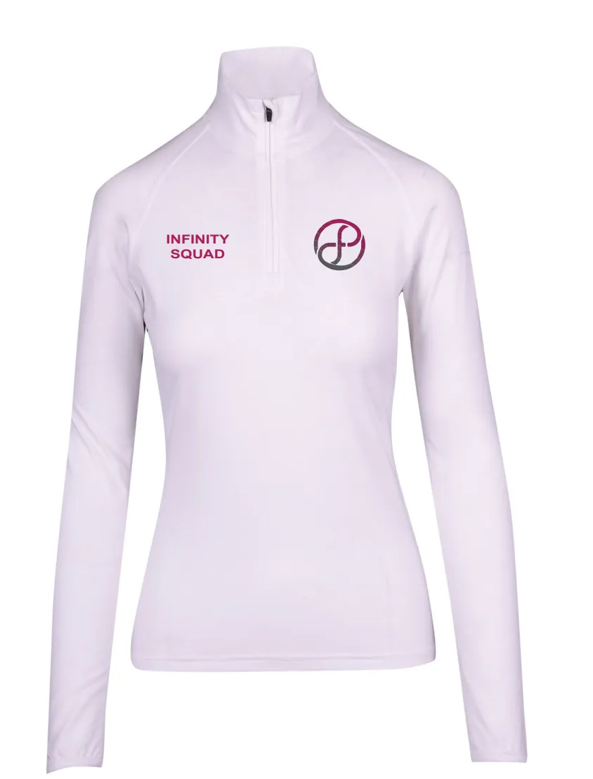 Infinity Gymsports Senior Squad Level 7 Half Zip Long Sleeve