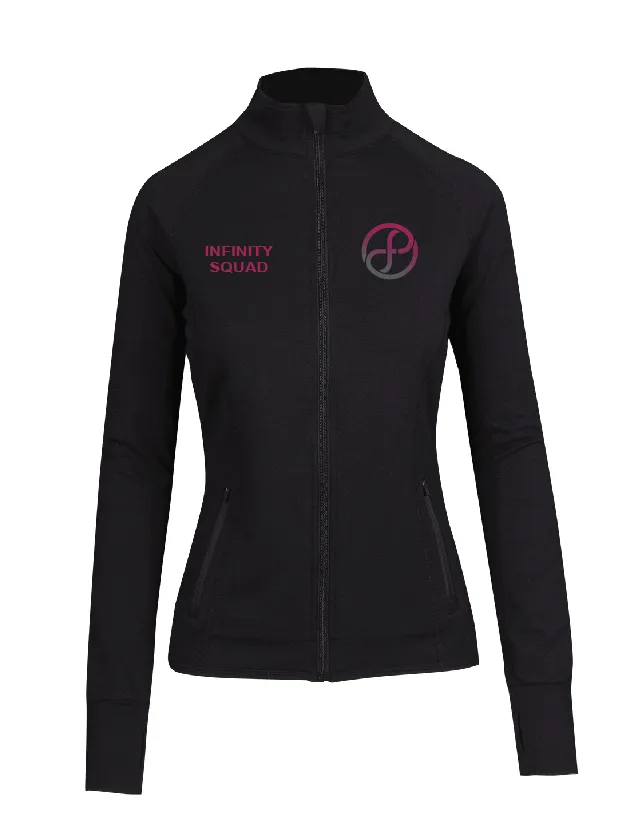 Infinity Gymsports Senior Squad Level 7  Zip Long Sleeve Jacket