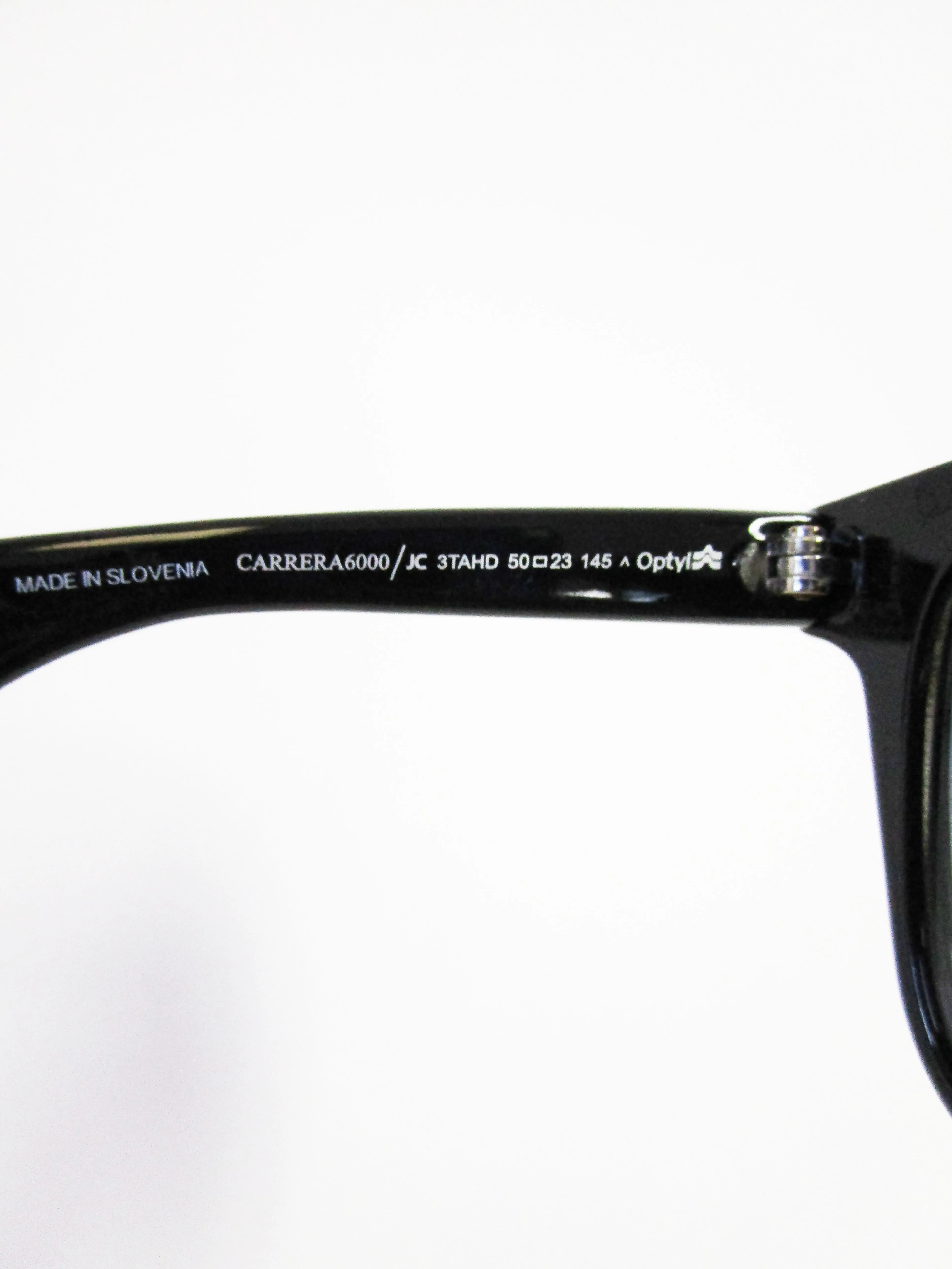 Jimmy Choo for Carrera Black Sparkled Framed Optyl Sunglasses