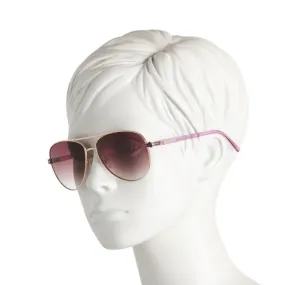 Juicy Couture Women's Aviator Gold Tone Metal Frame 55mm Sunglasses