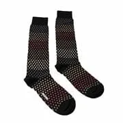 Missoni GM00CMU5237 0004 Black/Tan Knee Length Socks