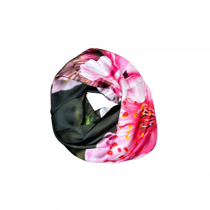 Sakura Blossom Silk Scarf