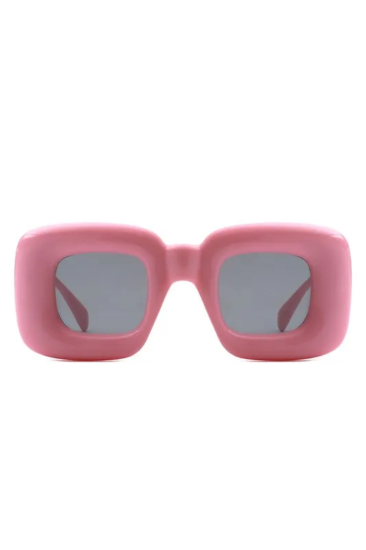 Square Irregular Chic Chunky Fashion Sunglasses