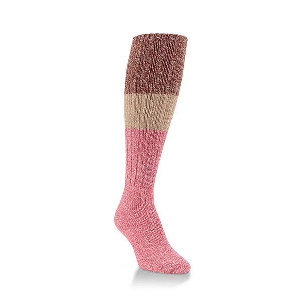 World's Softest Block Ragg Knee High Socks (Women's)